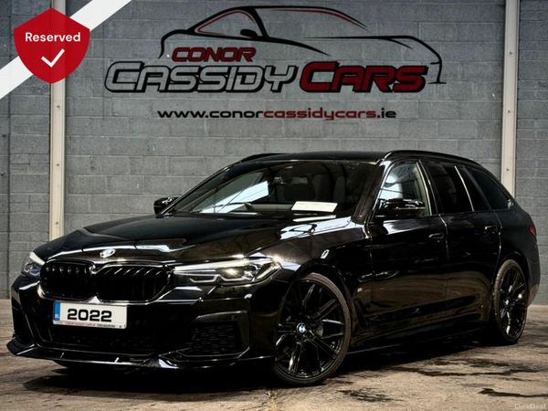 BMW 5-Series Estate, Diesel, 2022, Black