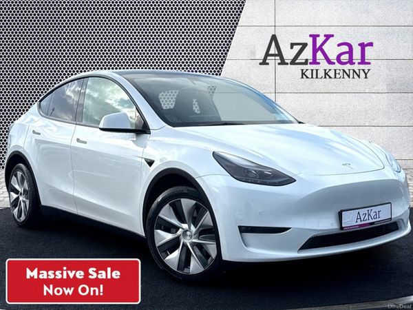 Tesla Model Y SUV, Electric, 2022, White