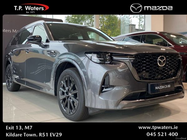 Mazda CX-80 SUV, Diesel, 2026, Grey