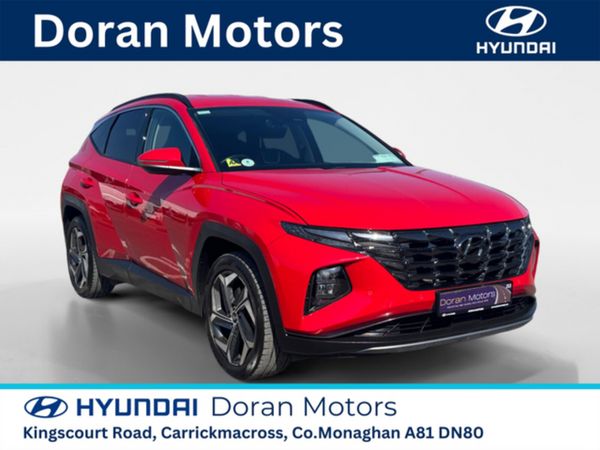 Hyundai Tucson MPV, Petrol Plug-in Hybrid, 2022, Red