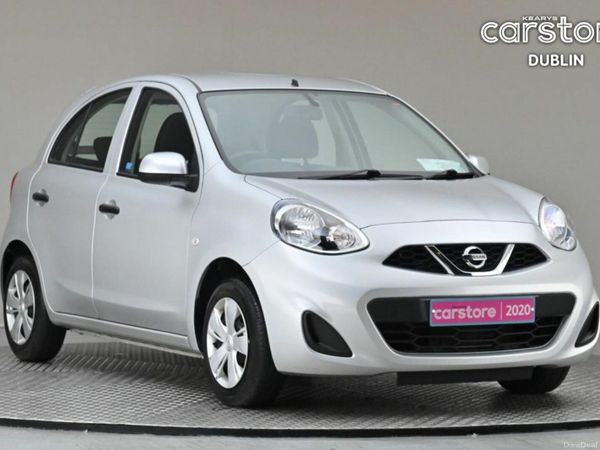 Nissan March Hatchback, Petrol, 2020, Silver