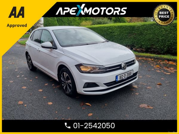 Volkswagen Polo Hatchback, Petrol, 2018, White