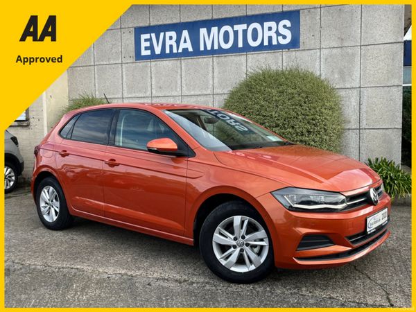 Volkswagen Polo Hatchback, Petrol, 2020, Orange