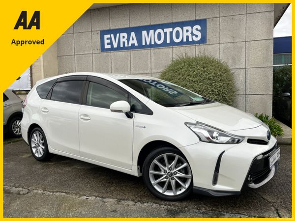 Toyota Prius MPV, Petrol Hybrid, 2019, White