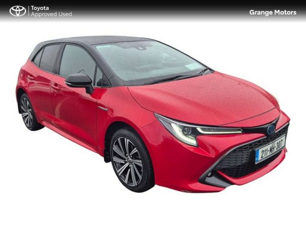 Toyota Corolla Hatchback, Petrol Hybrid, 2021, Red