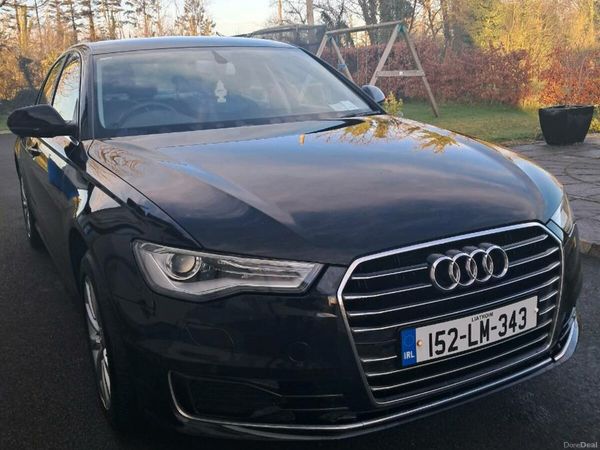 Audi A6 Saloon, Diesel, 2015, Black