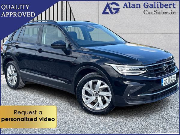 Volkswagen Tiguan Estate, Diesel, 2021, Black