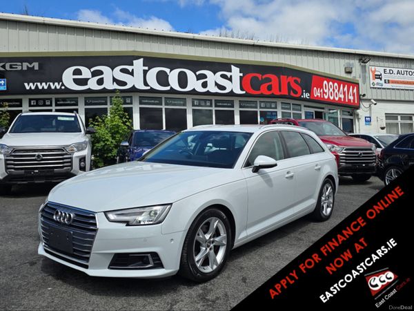 Audi A4 Estate, Petrol, 2017, White