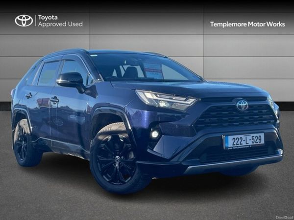 Toyota RAV4 SUV, Petrol Hybrid, 2022, Blue