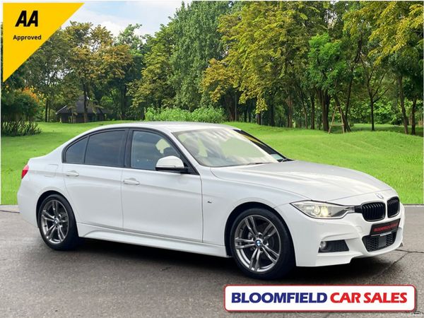 BMW 3-Series Saloon, Diesel, 2015, White