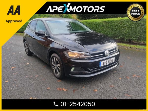 Volkswagen Polo Hatchback, Petrol, 2018, Black