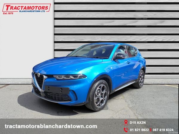 Alfa Romeo Tonale MPV, Petrol Plug-in Hybrid, 2024, Blue