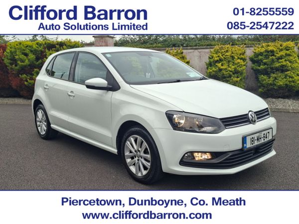Volkswagen Polo Hatchback, Petrol, 2018, White