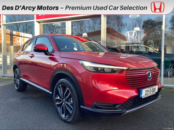 Honda HR-V Hatchback, Petrol Hybrid, 2022, Red