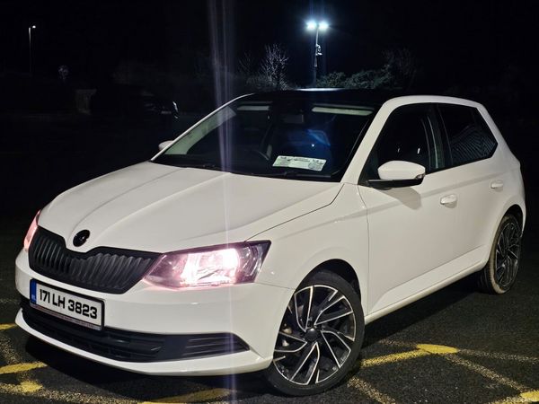 Skoda Fabia Hatchback, Petrol, 2017, White
