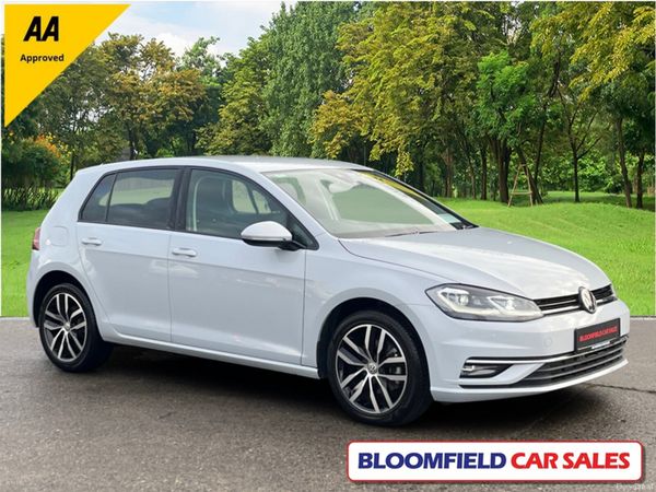 Volkswagen Golf Hatchback, Petrol, 2019, White