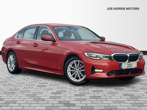 BMW 3-Series Saloon, Diesel, 2019, Red