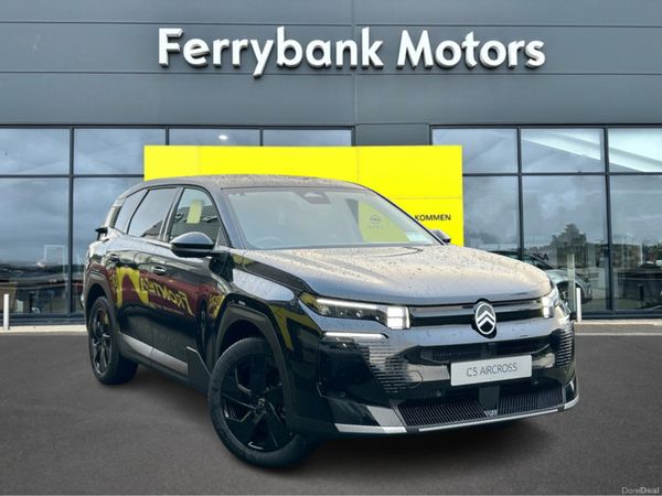 Citroen C5 Aircross SUV, Petrol Hybrid, 2026, Black