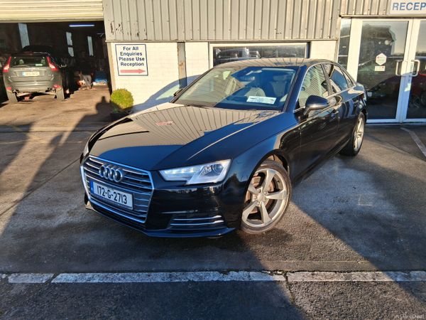 Audi A4 Saloon, Diesel, 2017, Black