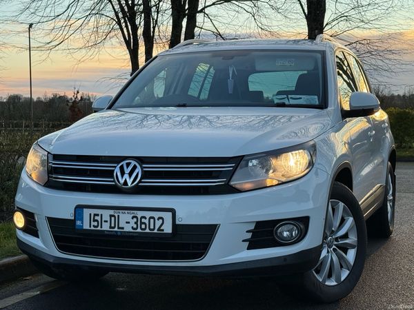 Volkswagen Tiguan SUV, Diesel, 2015, White