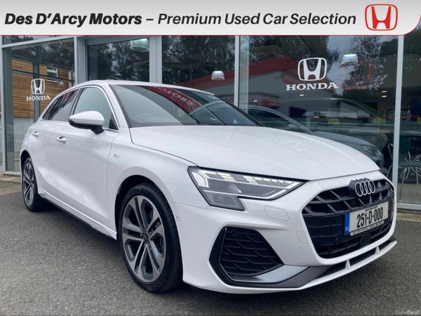 Audi A3 Hatchback, Petrol Plug-in Hybrid, 2025, White