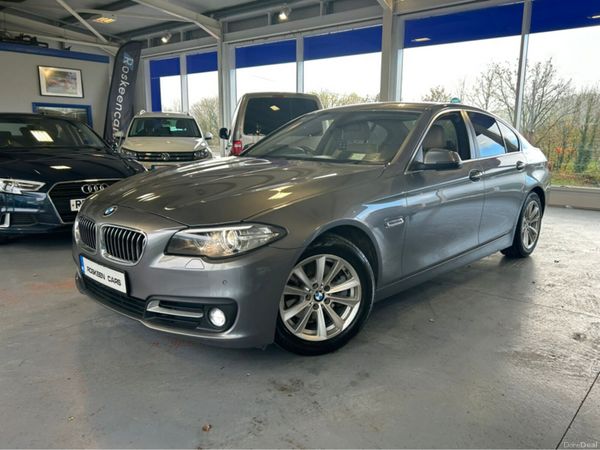 BMW 5-Series Saloon, Diesel, 2014, Grey