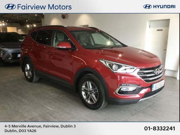 Hyundai Santa Fe SUV, Diesel, 2016, Red