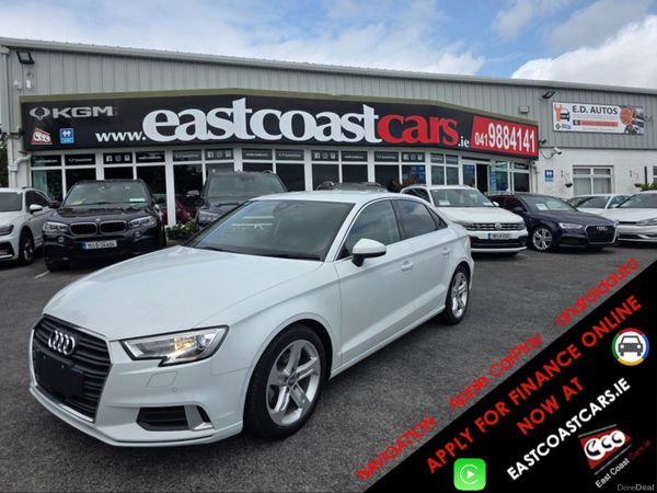 Audi A3 Saloon, Petrol, 2018, White