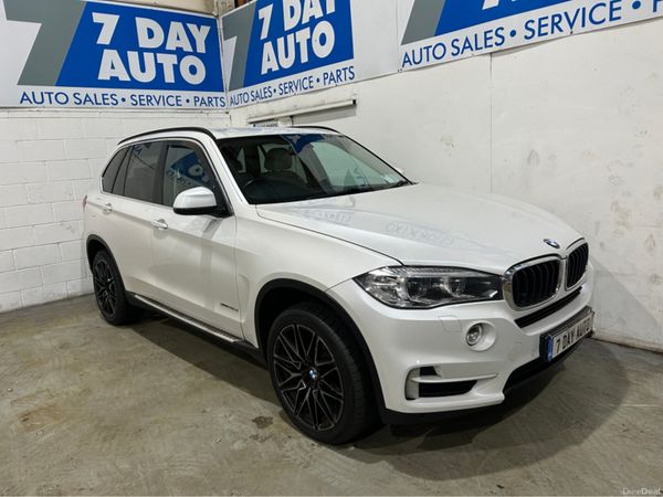 BMW X5 Estate, Diesel, 2014, White