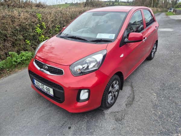 Kia Picanto Hatchback, Petrol, 2015, Red