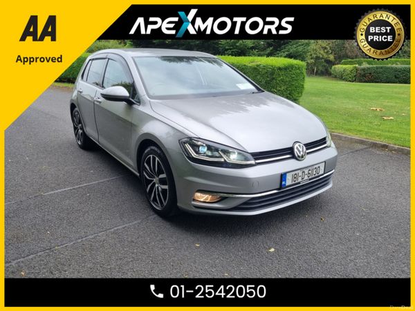 Volkswagen Golf Hatchback, Petrol, 2018, Silver