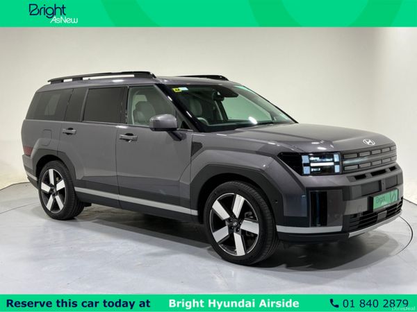 Hyundai Santa Fe SUV, Petrol Plug-in Hybrid, 2025, Grey