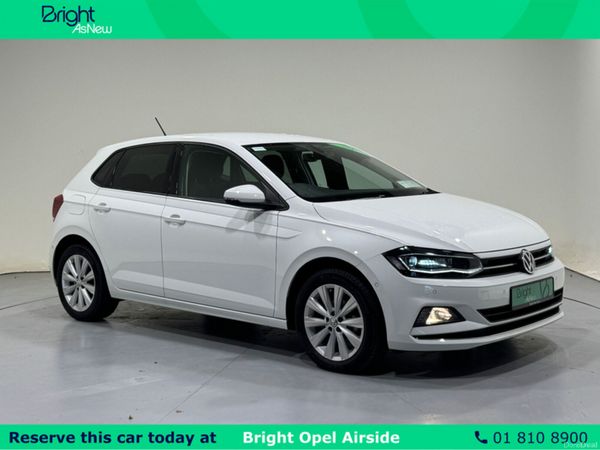 Volkswagen Polo Hatchback, Petrol, 2019, White
