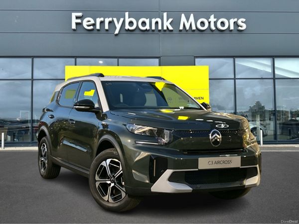 Citroen C3 Aircross SUV, Petrol Hybrid, 2026, Green