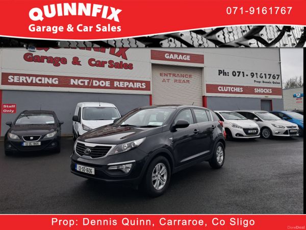 Kia Sportage Estate, Diesel, 2012, Black
