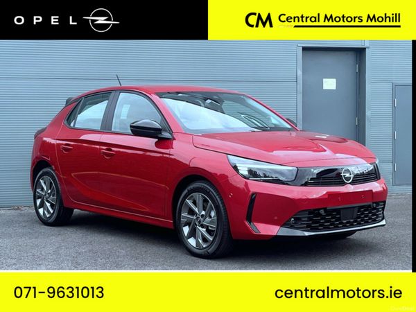 Opel Corsa Hatchback, Petrol Hybrid, 2026, Red
