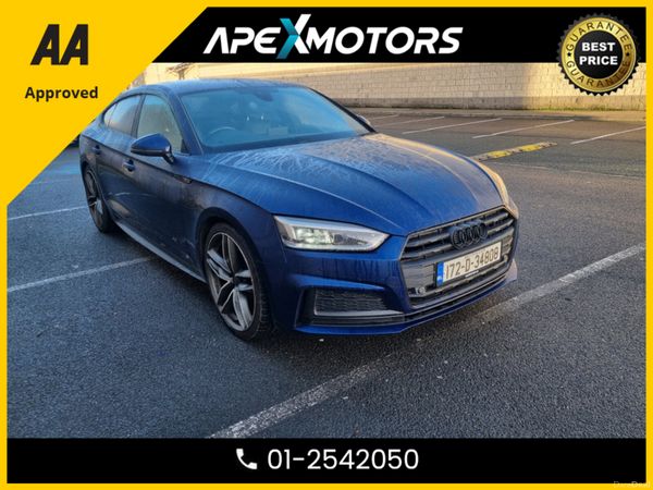 Audi A5 Hatchback, Diesel, 2017, Blue