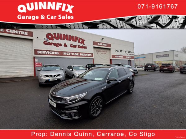 Kia Optima Estate, Diesel, 2019, Black