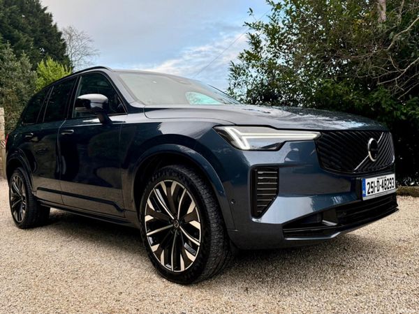 Volvo XC90 SUV, Petrol Plug-in Hybrid, 2025, Blue