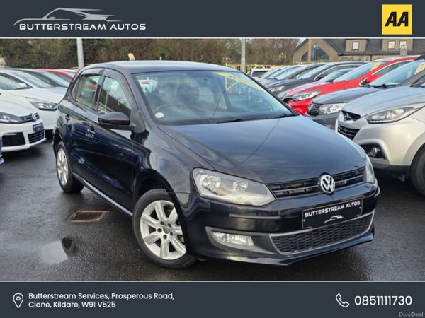 Volkswagen Polo Hatchback, Petrol, 2012, Black