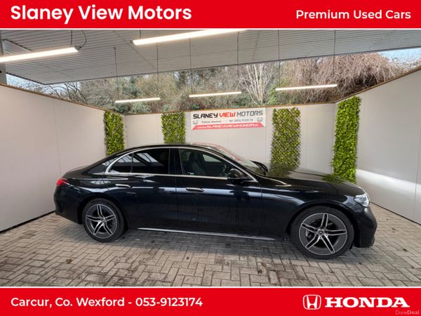 Mercedes-Benz E-Class Saloon, Diesel Hybrid, 2024, Black