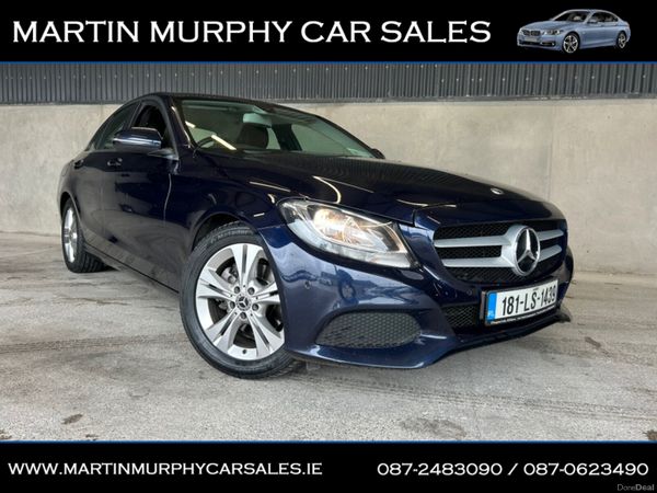 Mercedes-Benz C-Class Saloon, Diesel, 2018, Blue