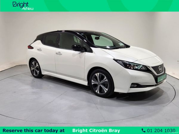 Nissan Leaf Hatchback, Electric, 2021, White