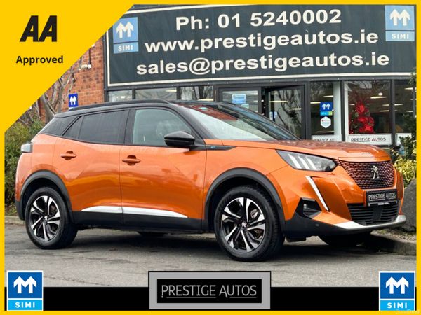 Peugeot 2008 MPV, Electric, 2022, Orange
