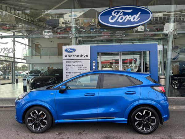Ford Puma MPV, Petrol Hybrid, 2022, Blue