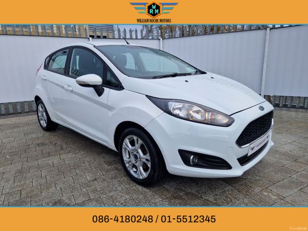 Ford Fiesta Hatchback, Petrol, 2017, White