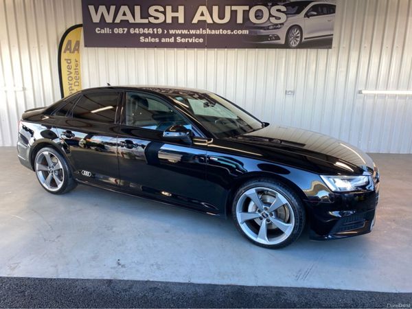 Audi A4 Saloon, Diesel, 2018, Black