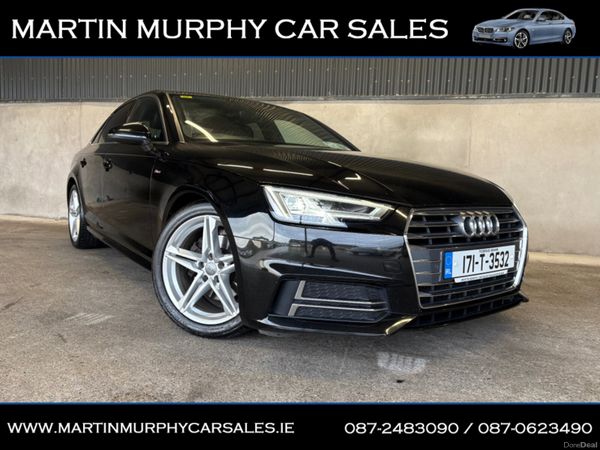 Audi A4 Saloon, Diesel, 2017, Black
