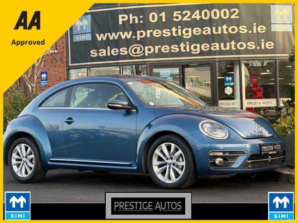 Volkswagen Beetle Hatchback, Petrol, 2018, Blue