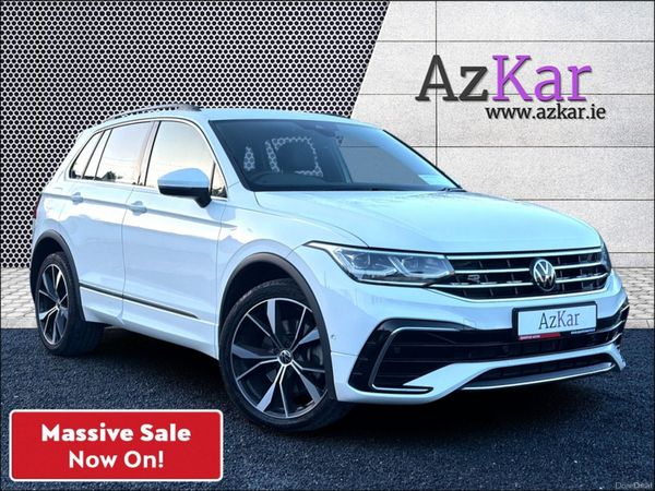 Volkswagen Tiguan SUV, Petrol Plug-in Hybrid, 2023, White